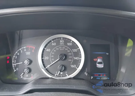 2022 Toyota Corolla Le z USA, uszkodzony, nr VIN 5YFEPMAE7NP378851